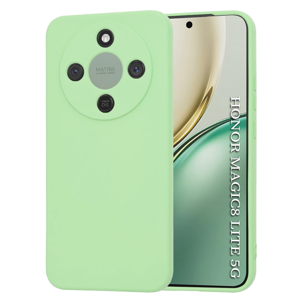 Kryt Honor Magic 8 Lite, Techsuit SoftFlex - mint green