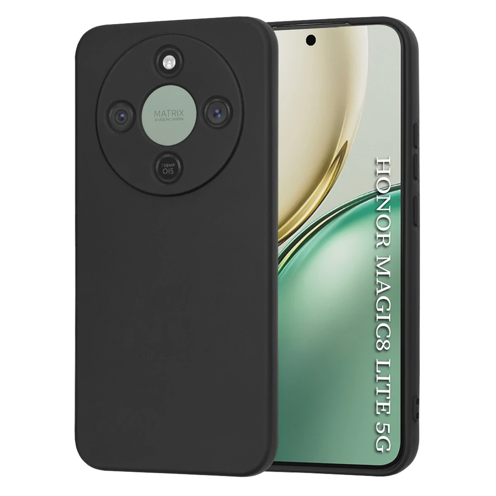 Kryt Honor Magic 8 Lite, Techsuit SoftFlex - black