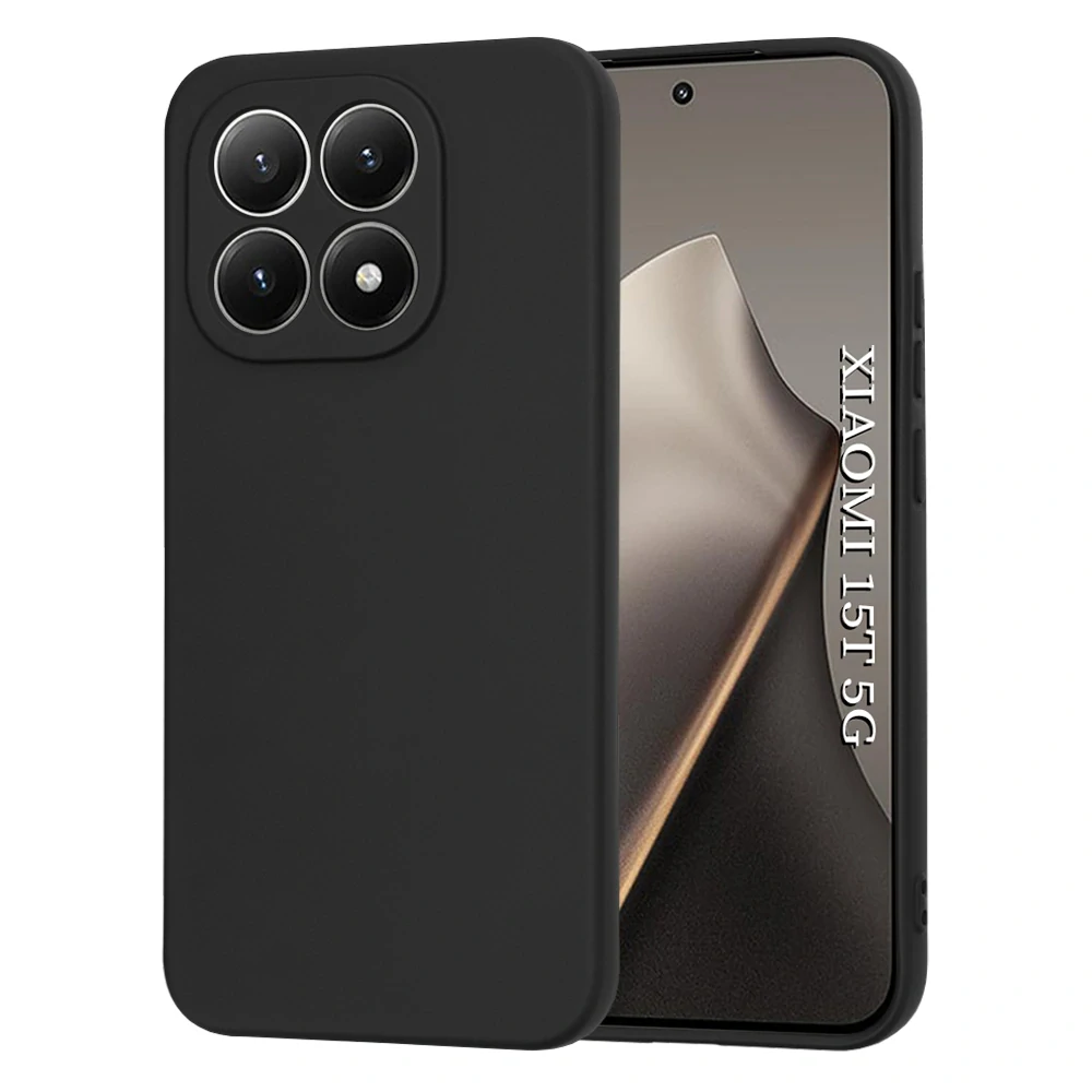 Kryt Xiaomi 15T, Techsuit SoftFlex - black