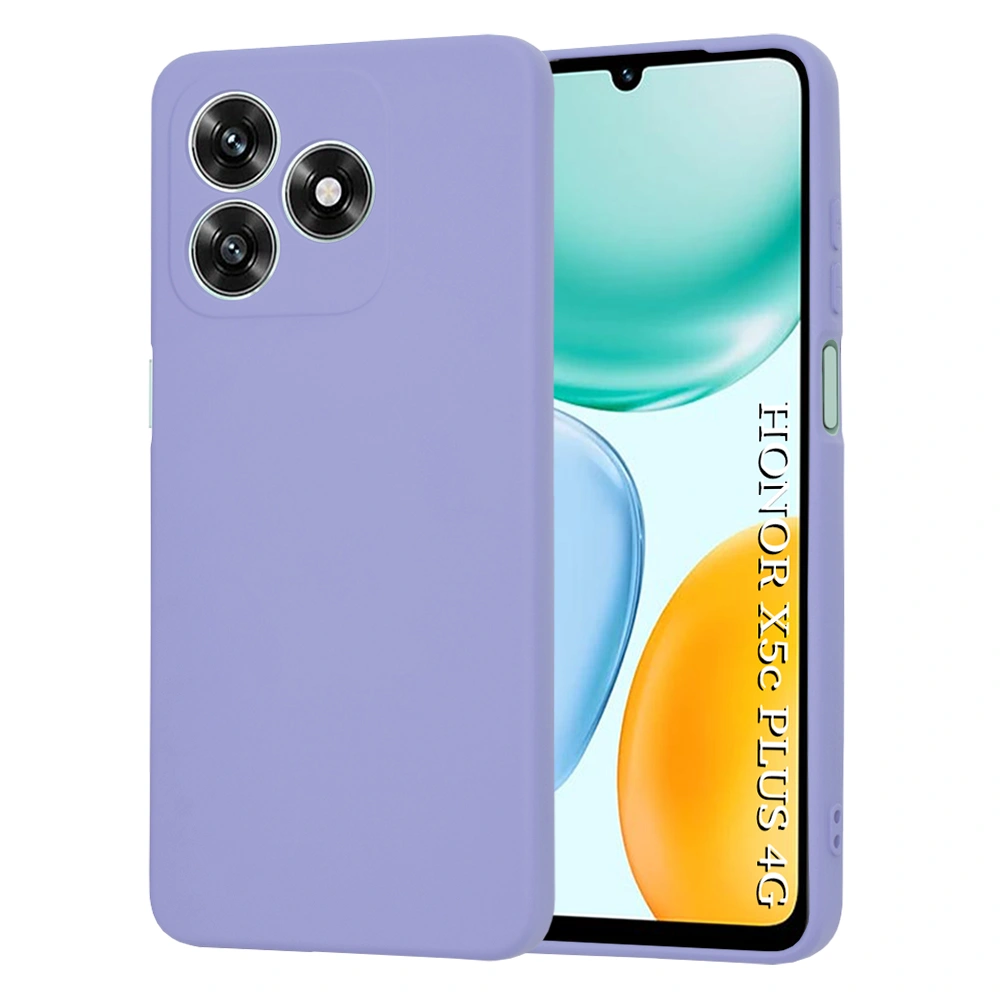 Kryt Honor X5c Plus, Techsuit SoftFlex - light purple