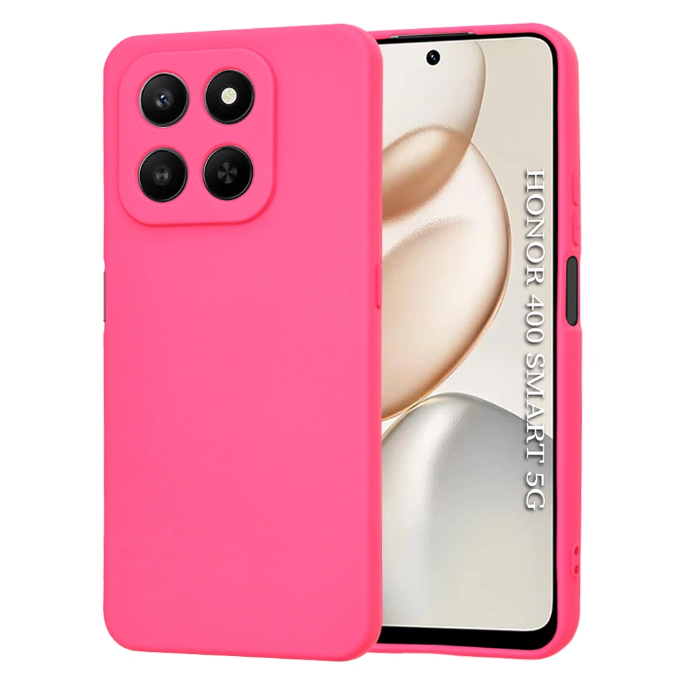 Kryt Honor 400 Smart 4G/5G / X7d 4G, Techsuit SoftFlex - hot pink