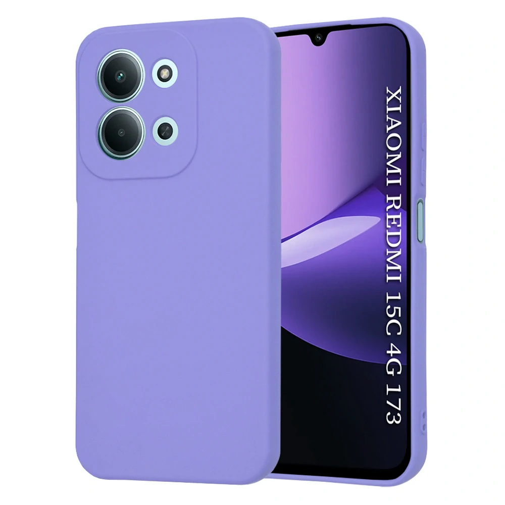 Kryt Xiaomi Redmi 15C 4G/5G, SoftFlex - light purple