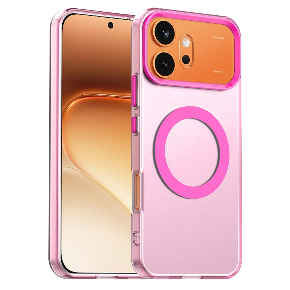 Kryt Honor 600 / 600 Pro, CandyCase MagSafe - pink