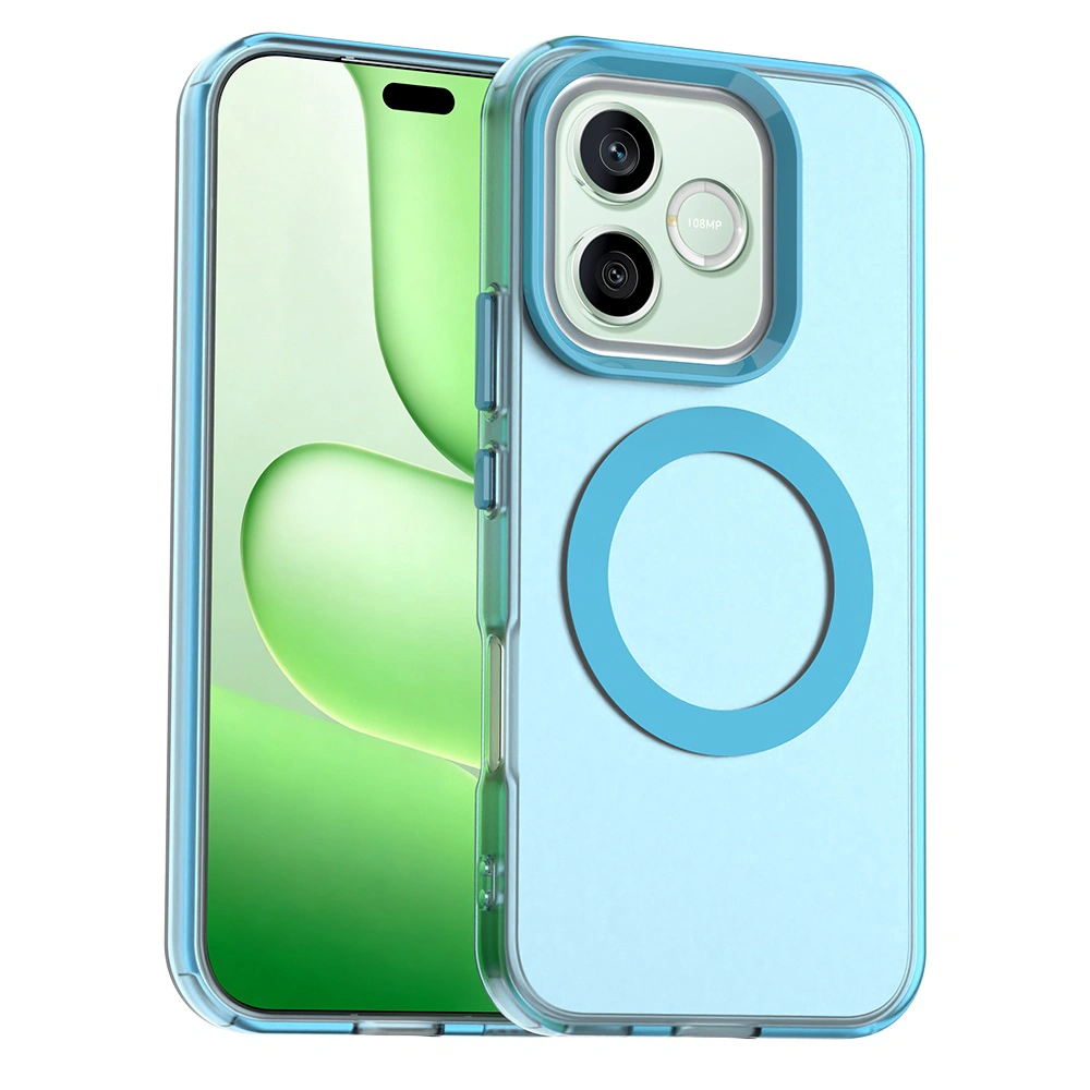 Kryt Honor 600 Lite, CandyCase MagSafe - blue