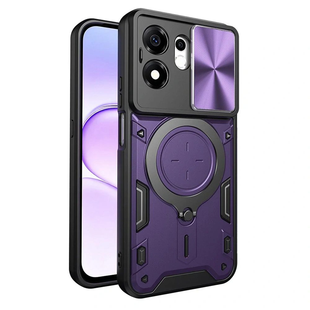 Kryt Honor 600 Smart, Techsuit CamGuard Pro - purple