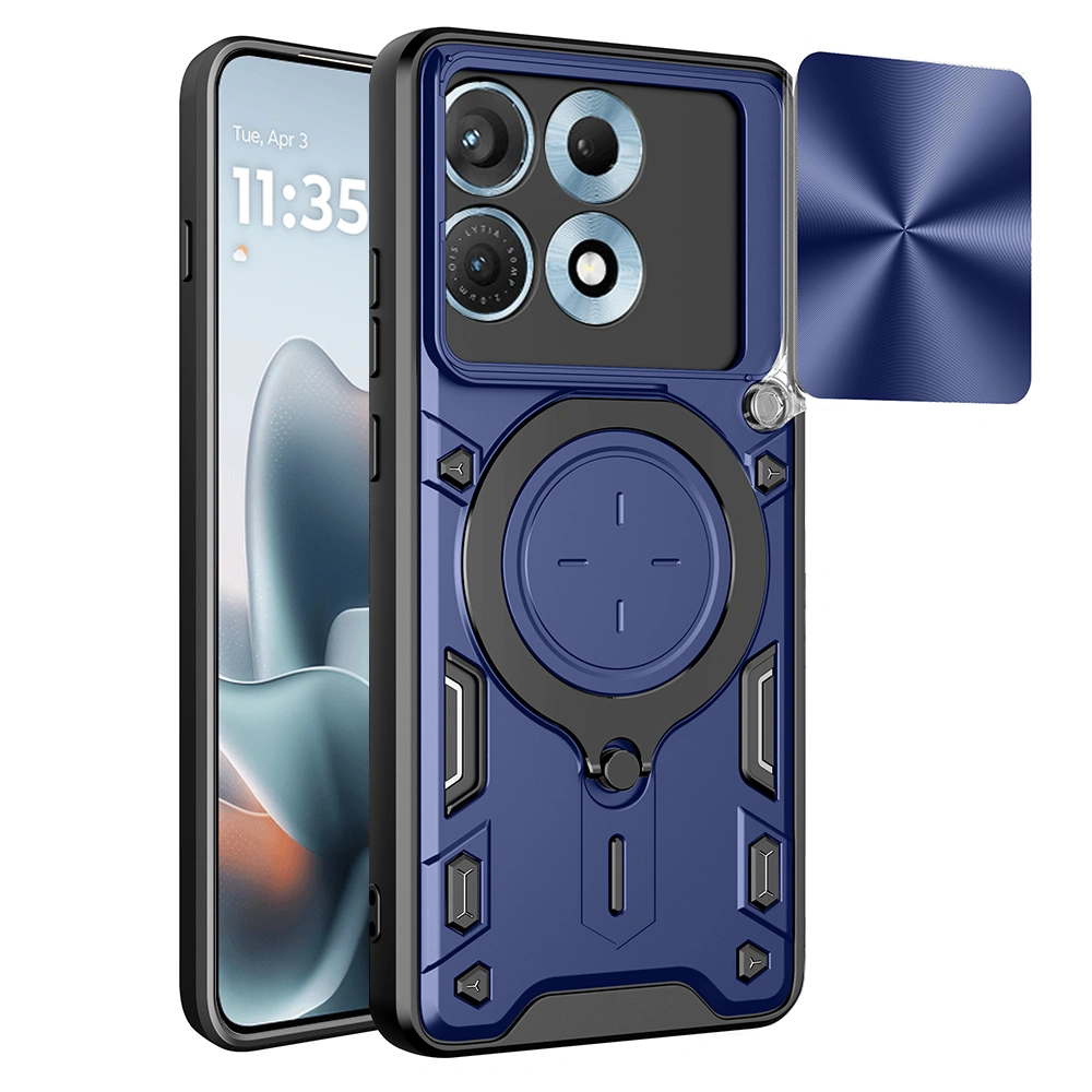 Kryt Motorola EDGE 70 Max Techsuit CamGuard Pro - modrý