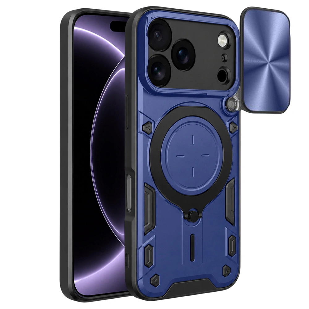 Kryt iPhone 18 Pro / 17 Pro Techsuit CamGuard Pro - modrý