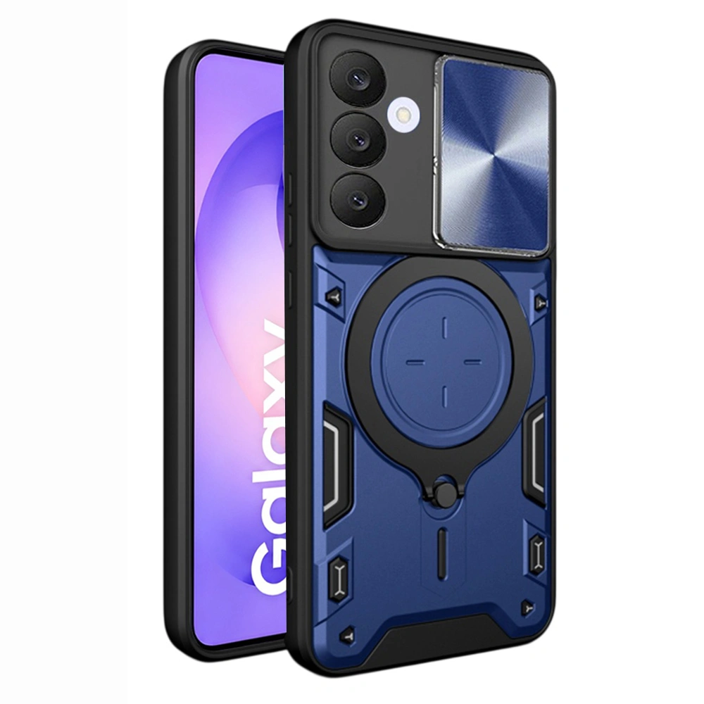 Kryt Samsung Galaxy S26 FE / S25 FE, Techsuit CamGuard Pro - modrý