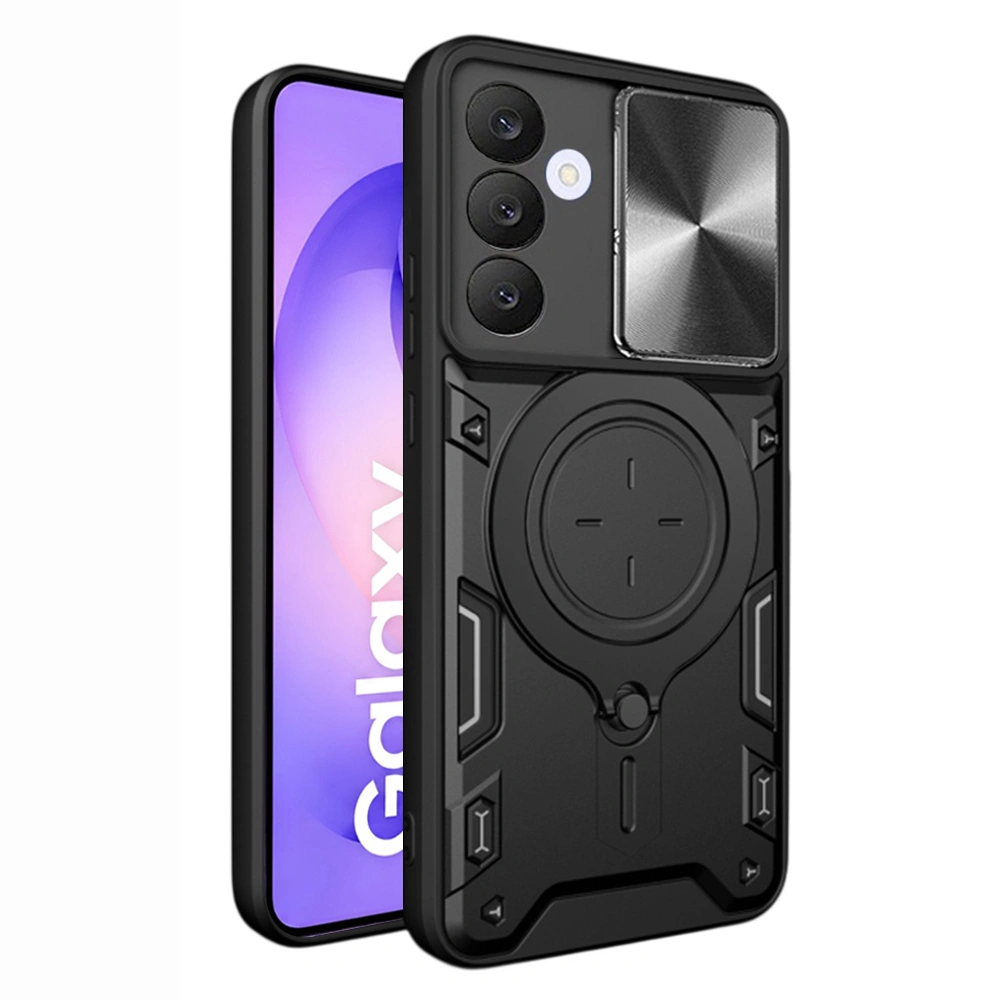 Kryt Samsung Galaxy S26 FE / S25 FE, Techsuit CamGuard Pro - černý