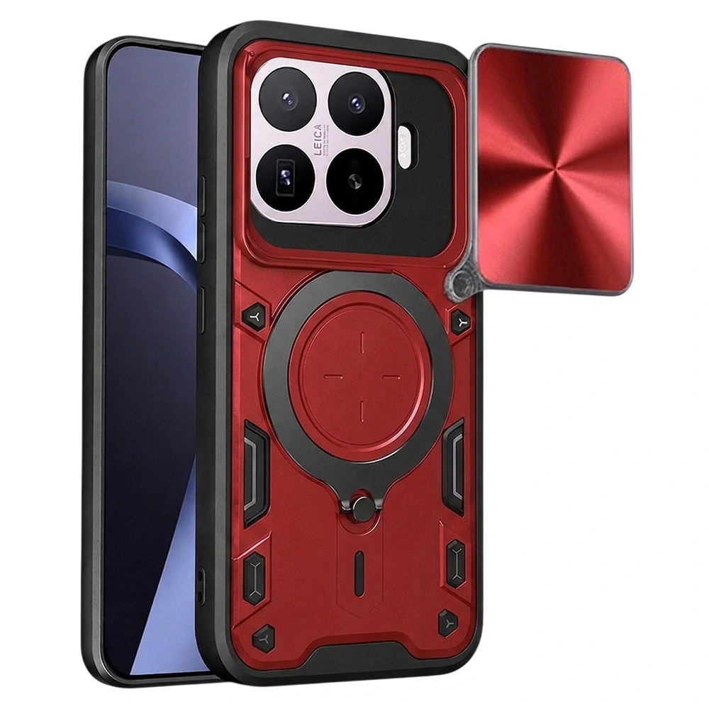 Kryt Xiaomi 17T Pro, Techsuit CamGuard Pro, červený