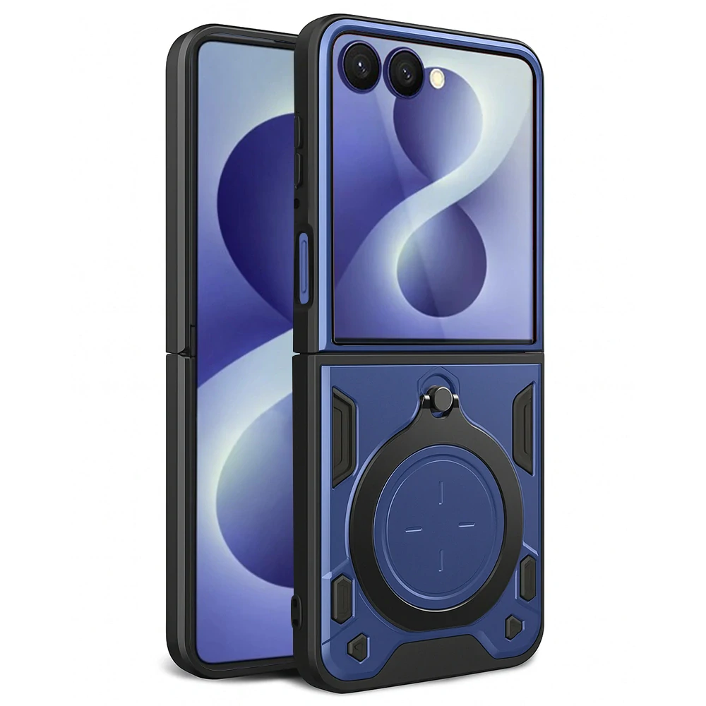 Kryt Samsung Galaxy Z Flip 8, Techsuit CamGuard Pro - modrý