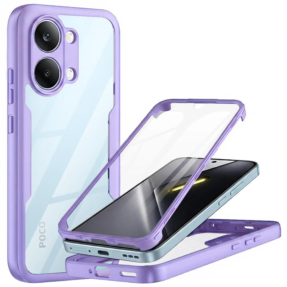 Pouzdro Xiaomi Poco X8 Pro Max, ColorVerse 360 - fialové