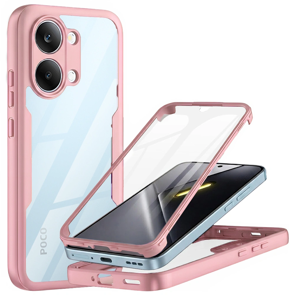 Pouzdro Xiaomi Poco X8 Pro Max, ColorVerse 360 - růžové