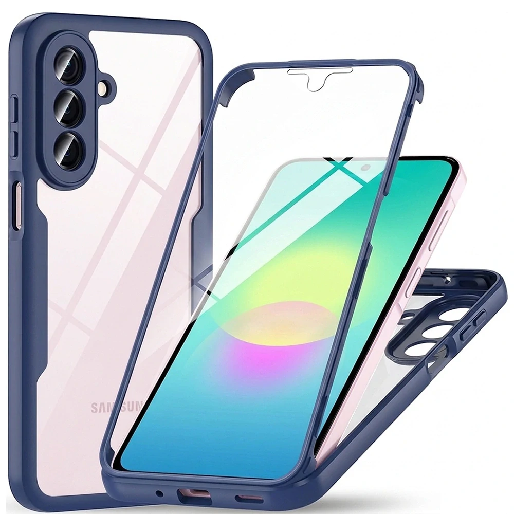 Pouzdro Samsung Galaxy A27 5G, ColorVerse 360 - modré