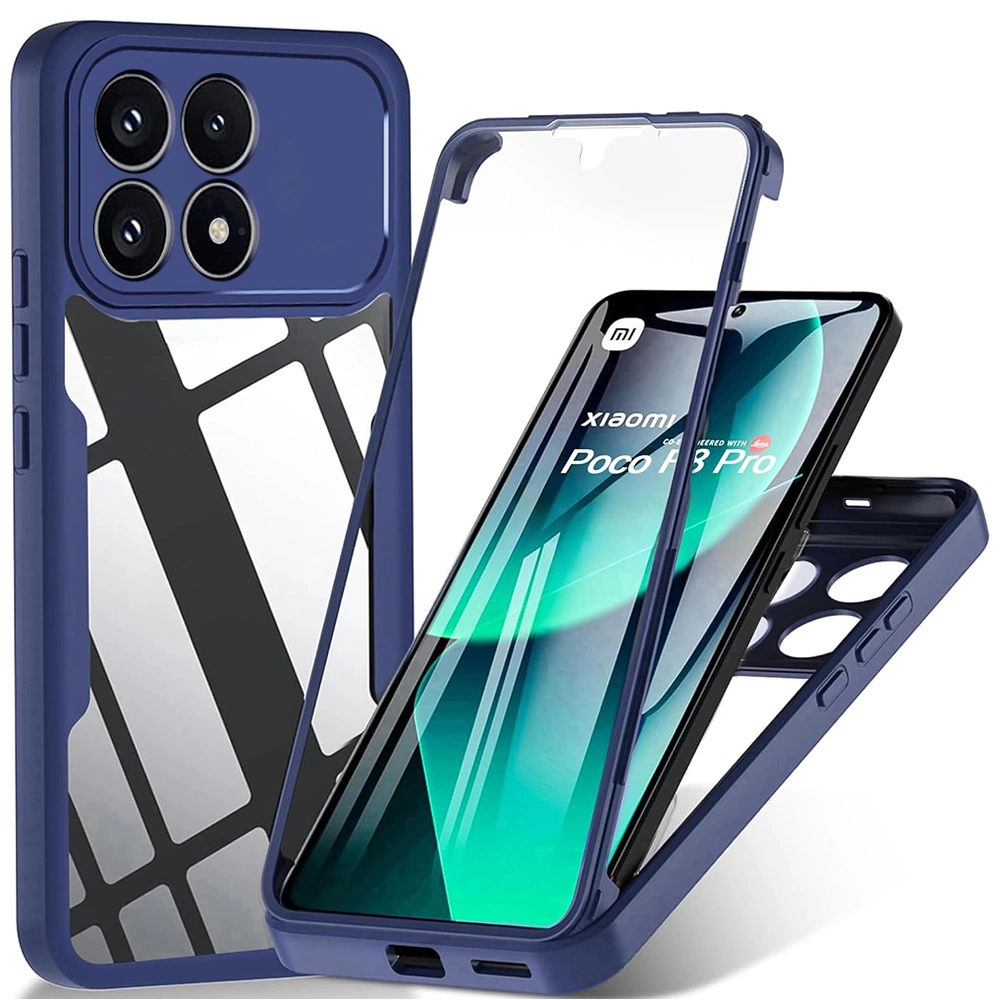 Pouzdro Xiaomi Poco F8 Pro, ColorVerse 360 - modrý