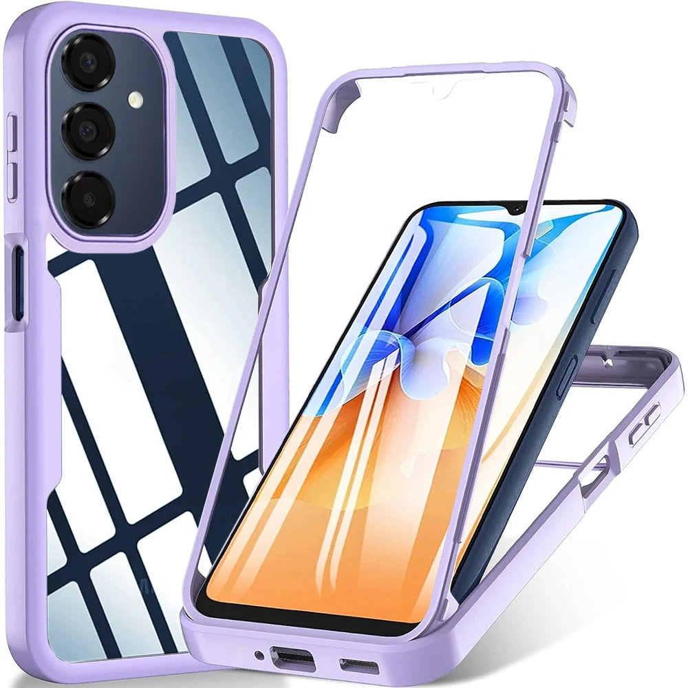 Pouzdro Samsung Galaxy A18 5G / A17 4G/5G / A16 4G/5G, ColorVerse 360 - fialové