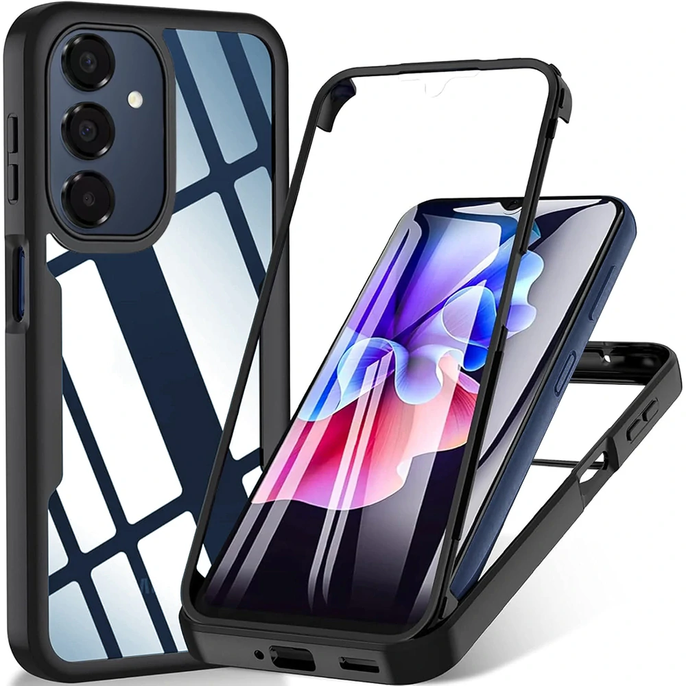 Pouzdro Samsung Galaxy A18 5G / A17 4G/5G / A16 4G/5G, ColorVerse 360 - černé