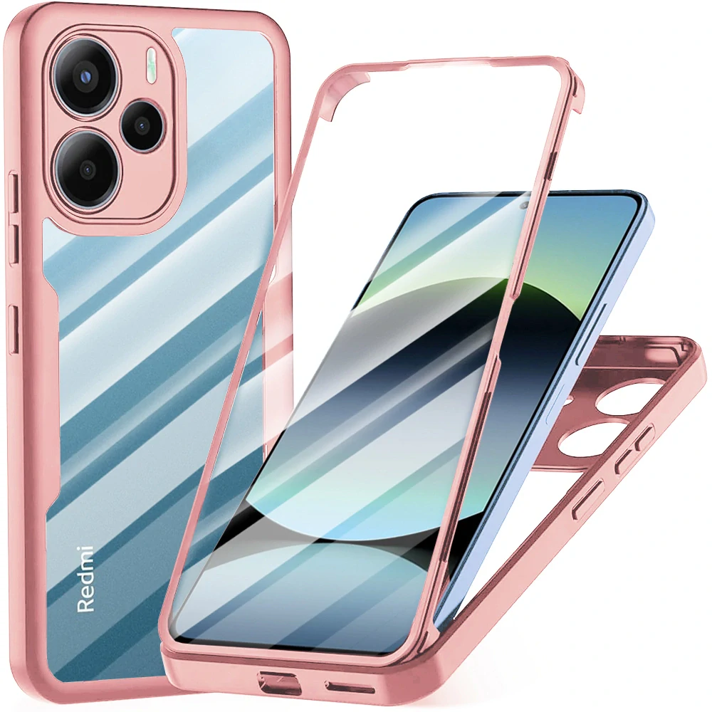 Pouzdro Xiaomi Redmi Note 14 4G, ColorVerse 360 - růžové