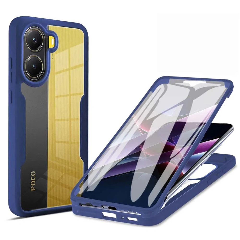 Pouzdro Xiaomi Poco X7 Pro, ColorVerse 360 - modrý