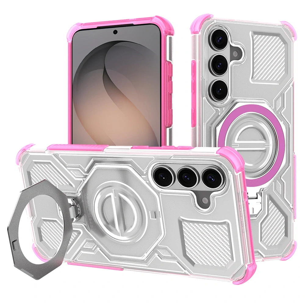 Kryt Samsung Galaxy S26, Carbon Shield PRO, pink