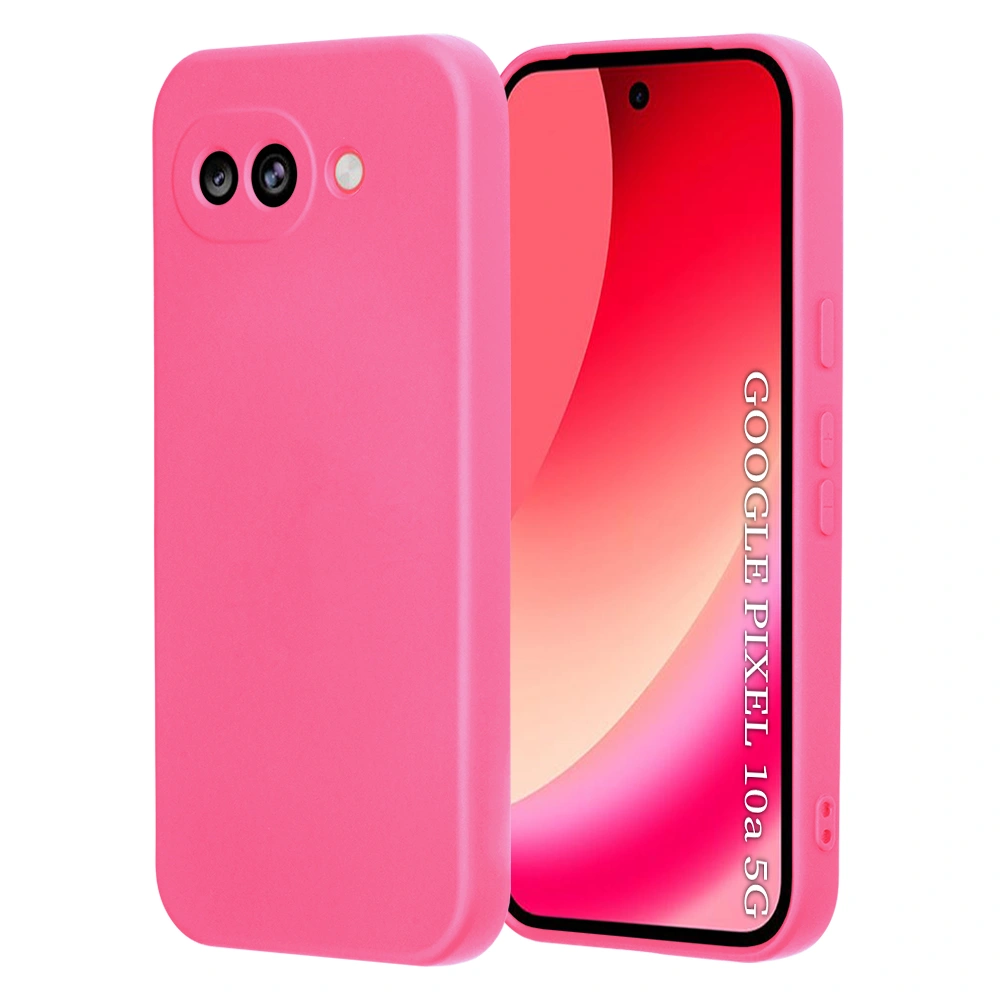 Kryt Google Pixel 10a, Techsuit SoftFlex - hot pink