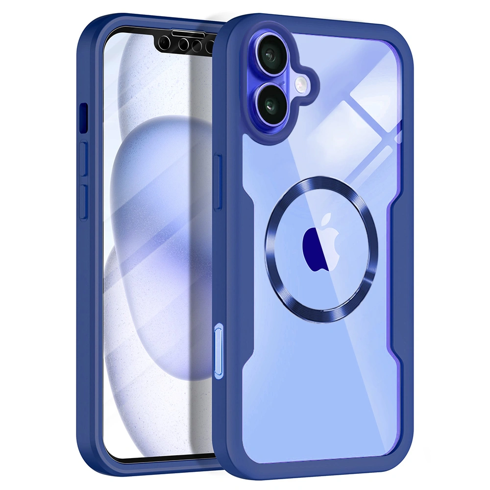 Pouzdro iPhone 16 - ColorVerse 360 MagSafe, modré