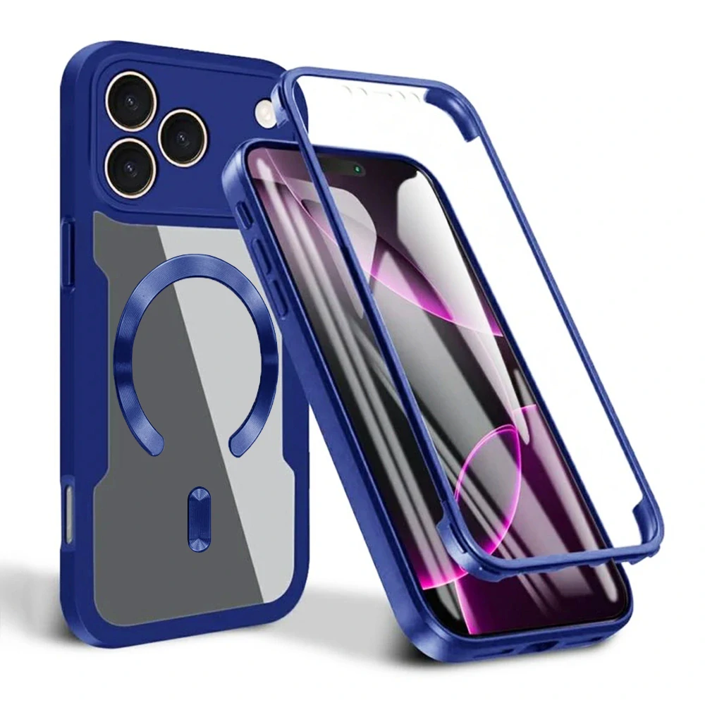 Pouzdro iPhone 17 Pro / 18 Max - ColorVerse 360 MagSafe - modré