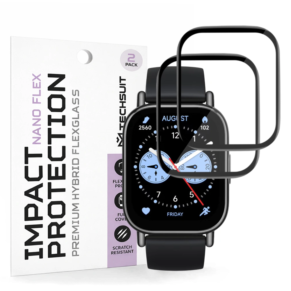 Tvrzené sklo pro Xiaomi Redmi Watch 5 Lite - Techsuit Nano Flex 2 kusy