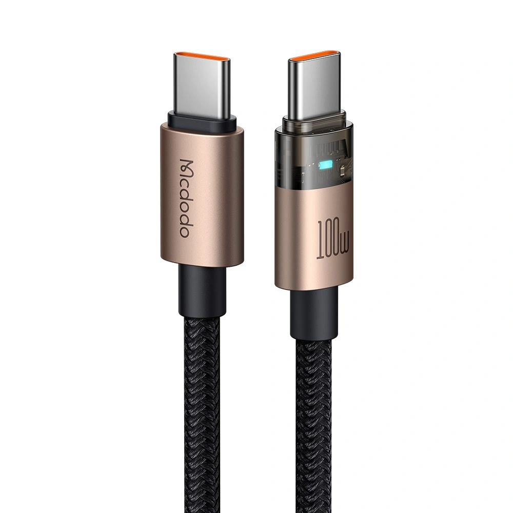 Datový kabel Mcdodo (CA-5581) USB-C na USB-C, 100W, 1.2m - gold