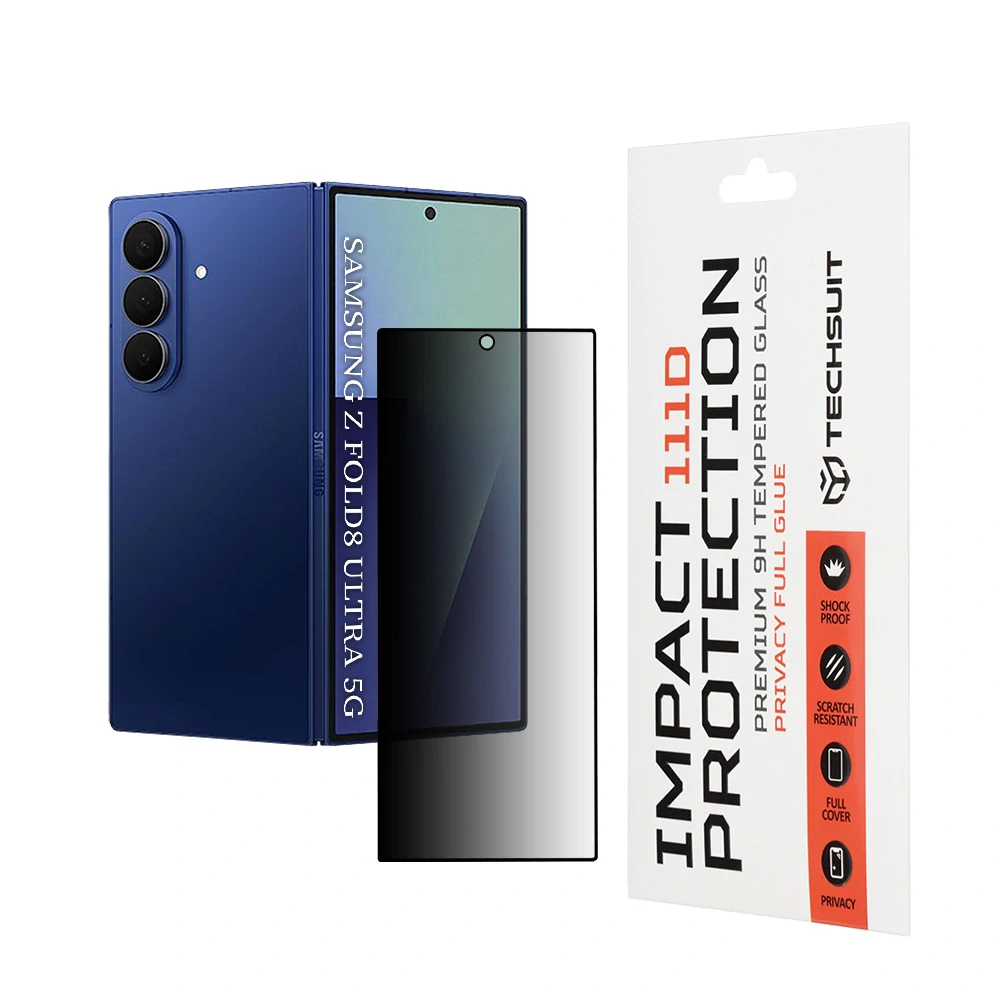 Tvrzené sklo 111D Samsung Galaxy Z Fold 8 Ultra, Full Glue privacy