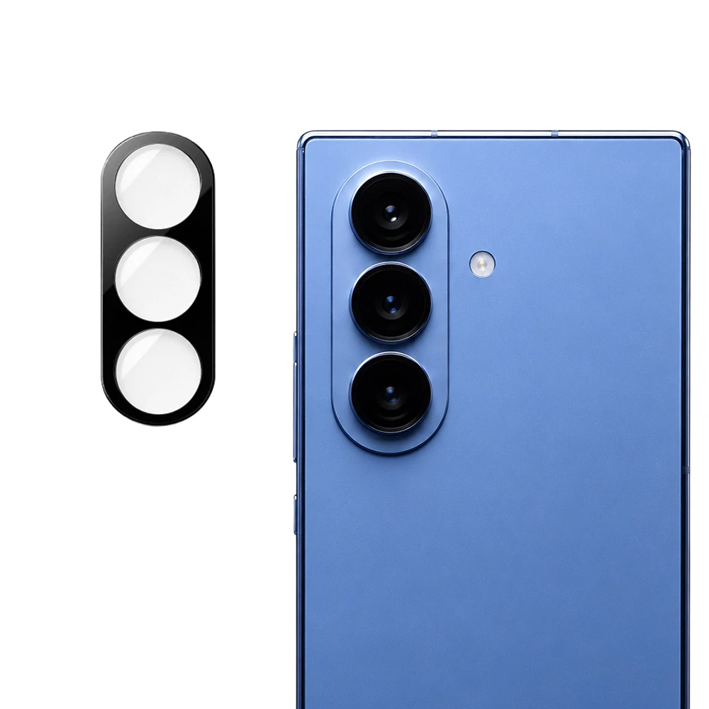 Sklo pro celý fotoaparát Samsung Galaxy Z Fold 8 Ultra – černé