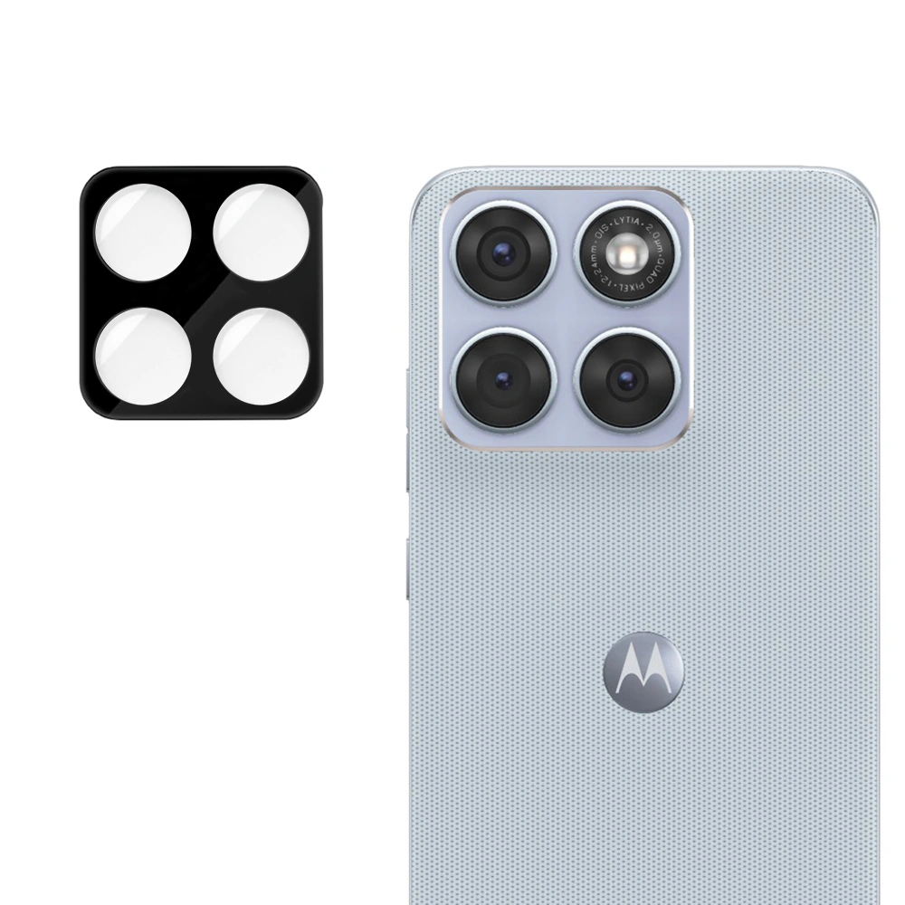 Sklo pro celý fotoaparát Motorola EDGE 70 Fusion – černé