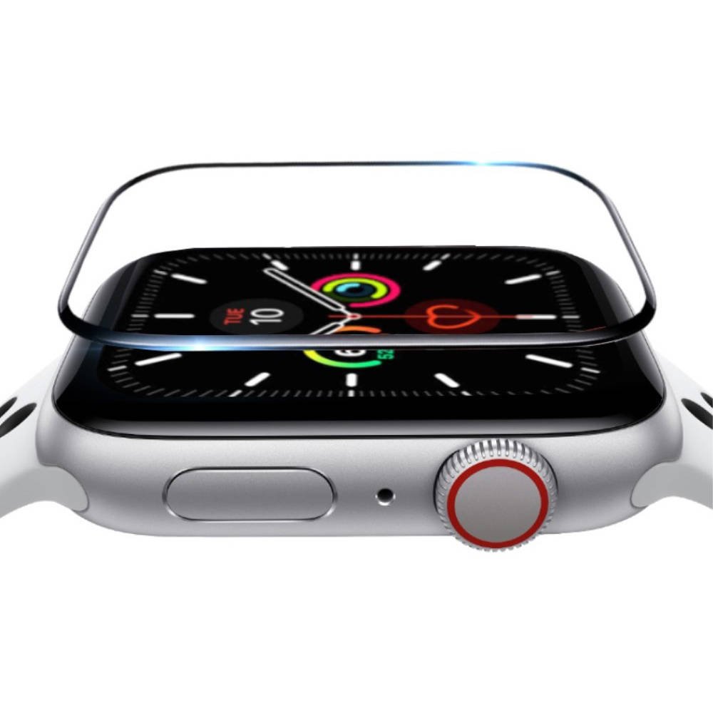 Hybridní sklo Apple Watch 4 / Watch 5 44 mm, MyScreen Diamond Hybrid Glass Edge 3D černé