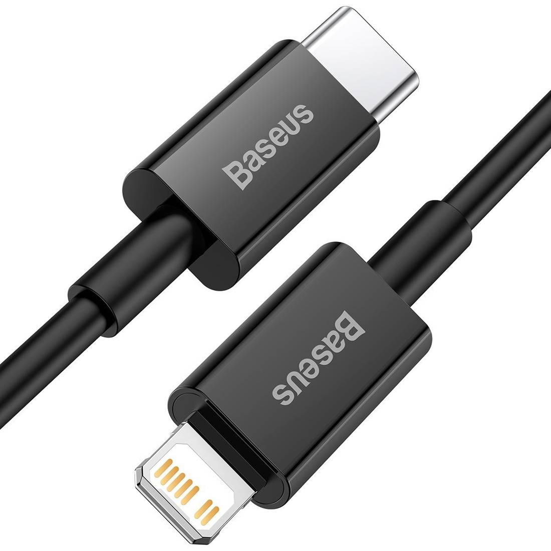 Datový kabel Baseus Superior Series USB-C / Lightning, 20W, PD, 1m černý