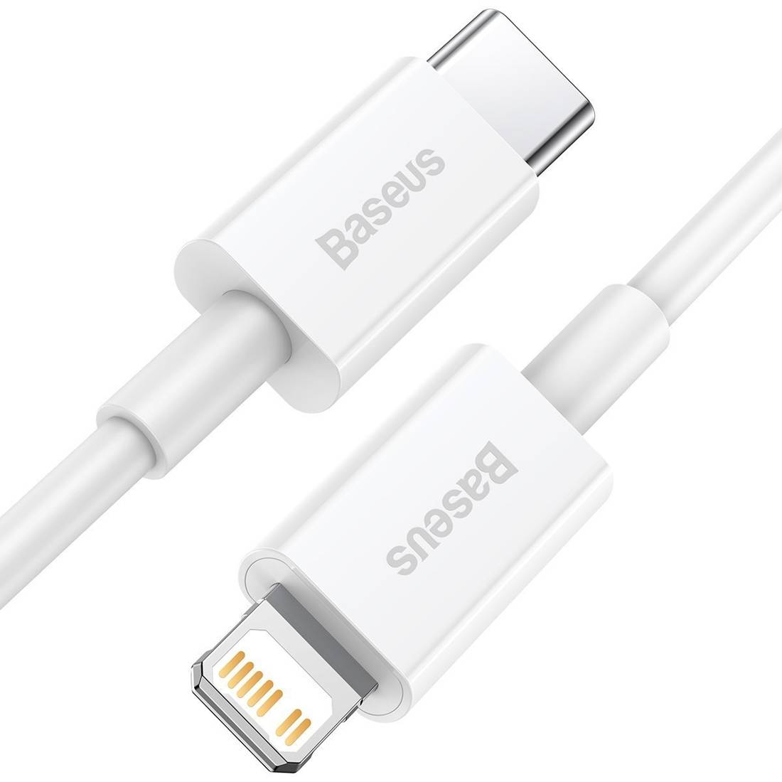 Datový kabel Baseus Superior Series USB-C / Lightning, 20W, PD, 25 cm, bílý