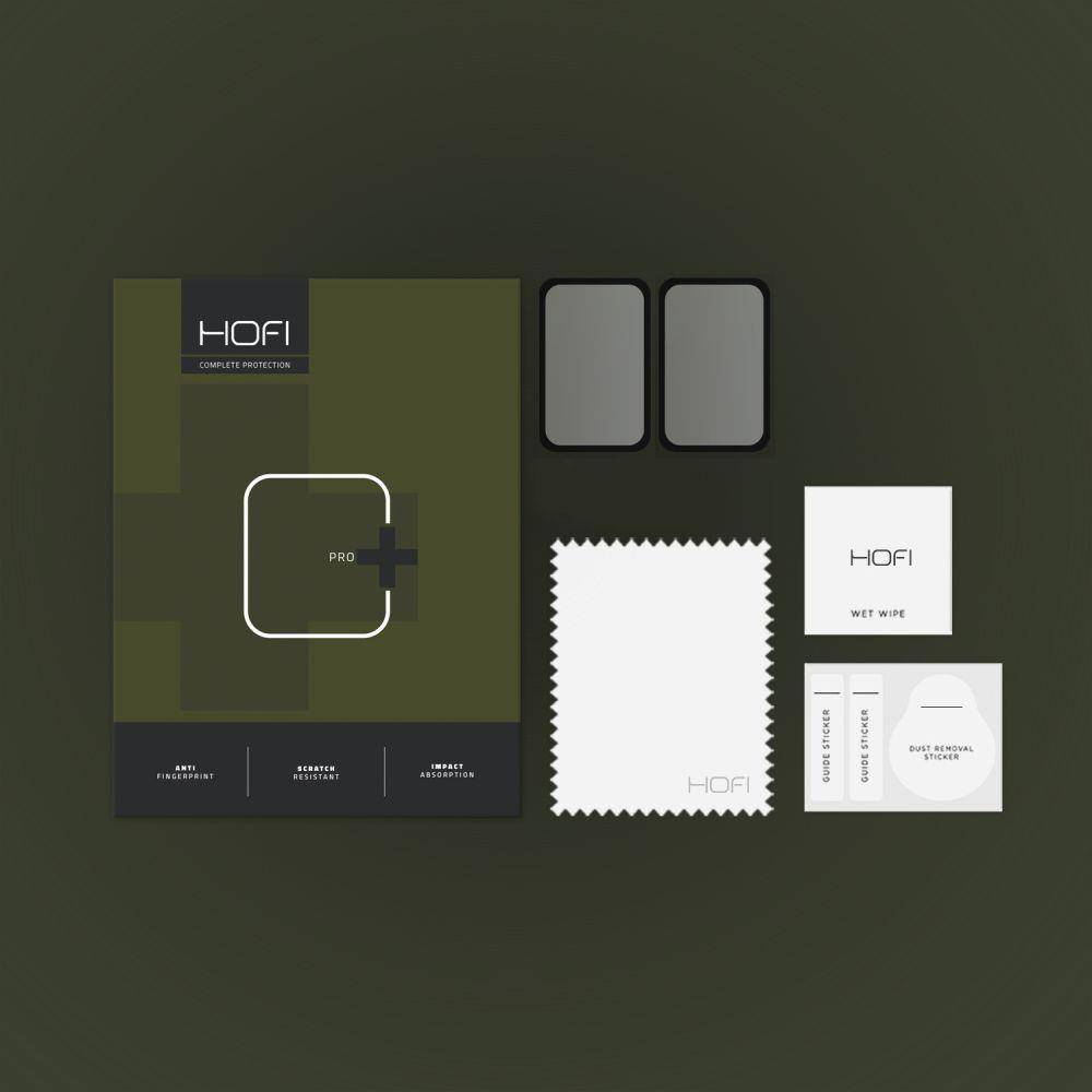 Tvrzené hybridní sklo XIAOMI MI SMART BAND 7 Pro HOFI Hybrid Pro+ 2ks černé