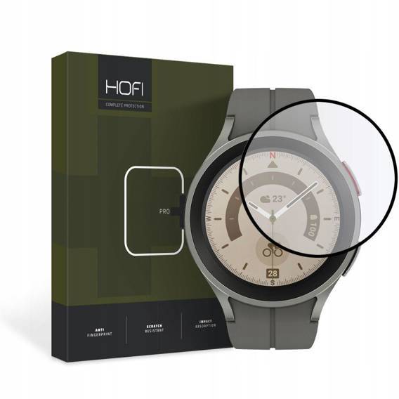 Tvrzené hybridní sklo GALAXY WATCH 5 PRO (45mm) HOFI Hybrid Pro+ černé