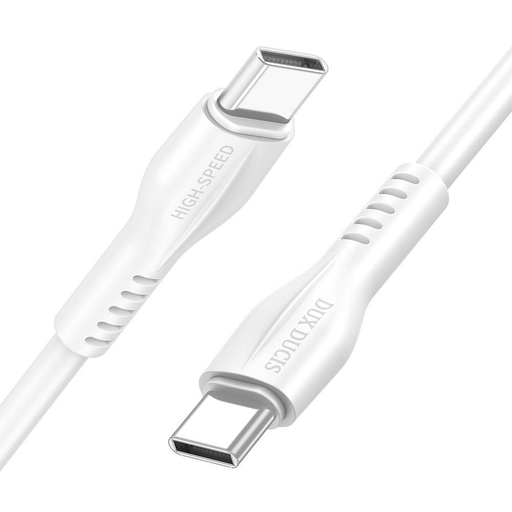 Datový kabel USB-C / USB-C 60W 3A 1m Dux Ducis - bílý