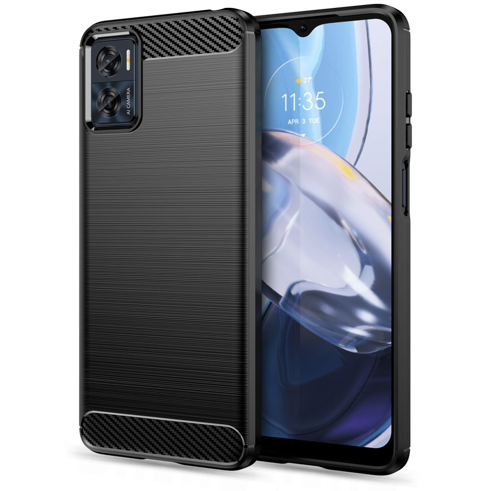 Kryt Motorola Moto E22 / E22i Armored Carbon black