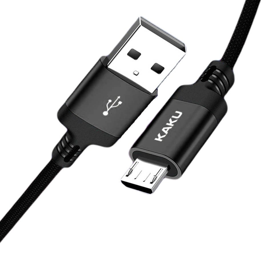 Datový kabel micro USB 2.8A 2m Fast Charging KAKU Kufeng (KSC-284) černý