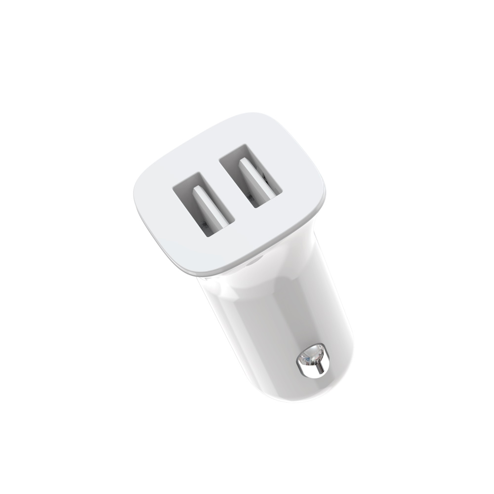 Nabíječka do auta XO CC31 2x USB 2,4A bílá