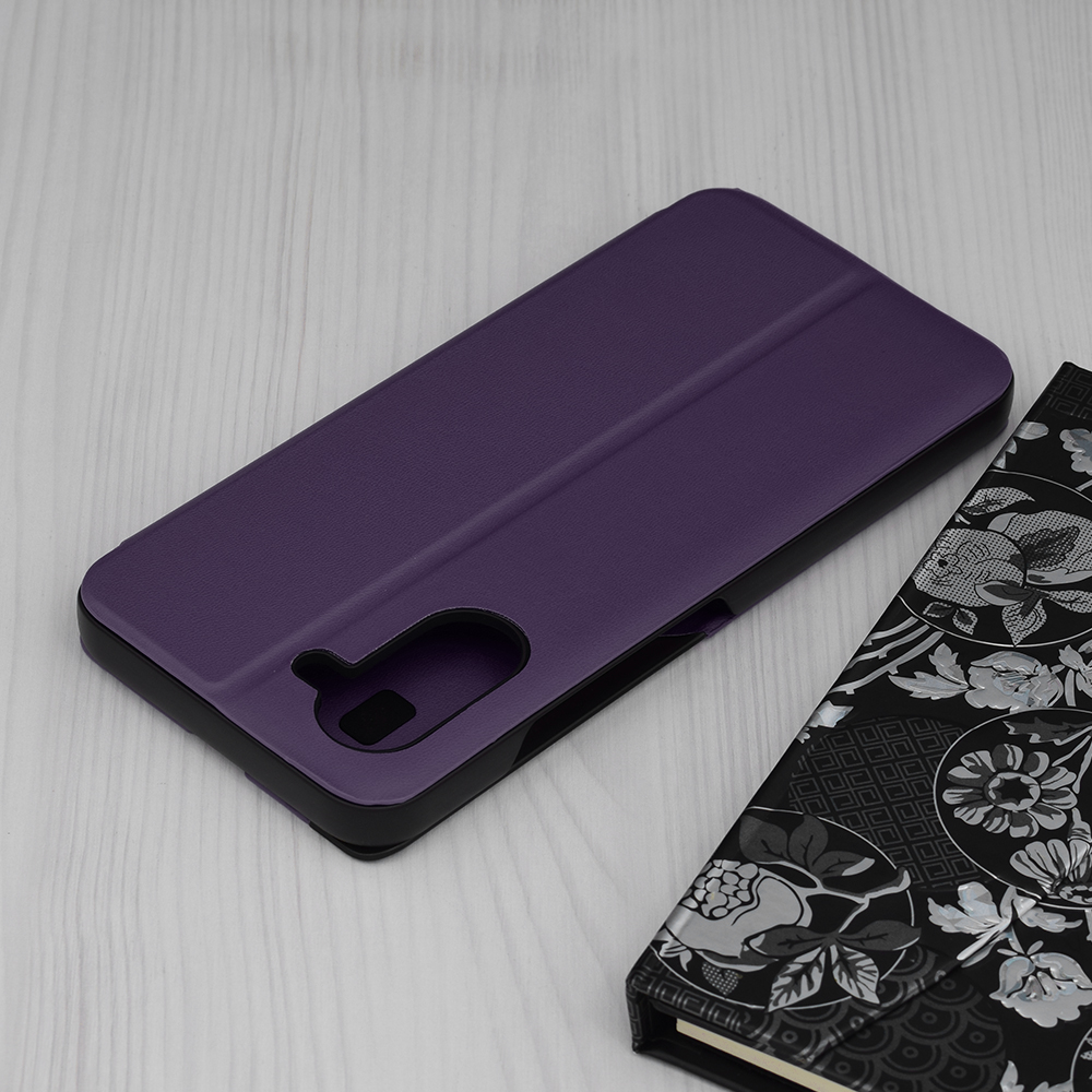 Pouzdro Realme C33 eFold Series fialové