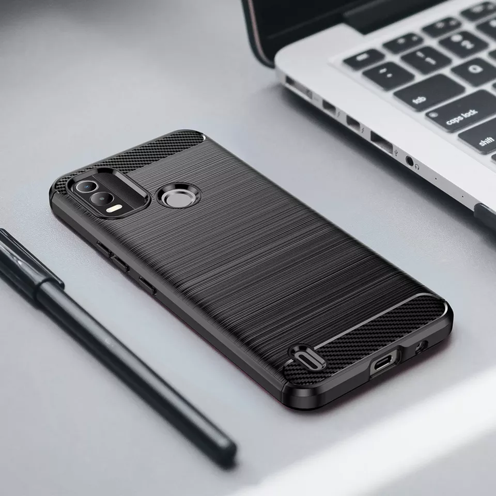 Kryt Nokia C21 Plus Armored Carbon černé