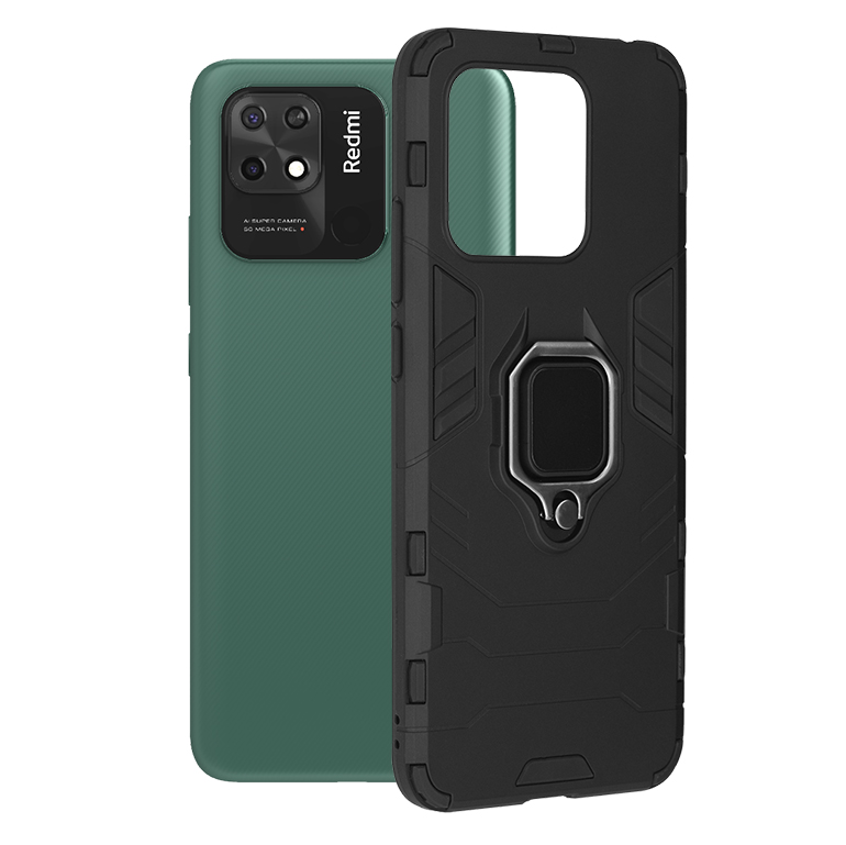 Kryt Xiaomi Redmi 10C Silicone Shield, černý