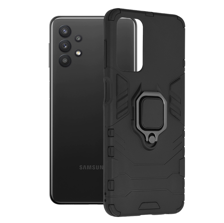 Kryt Samsung Galaxy A32 5G, Silicone Shield, černý