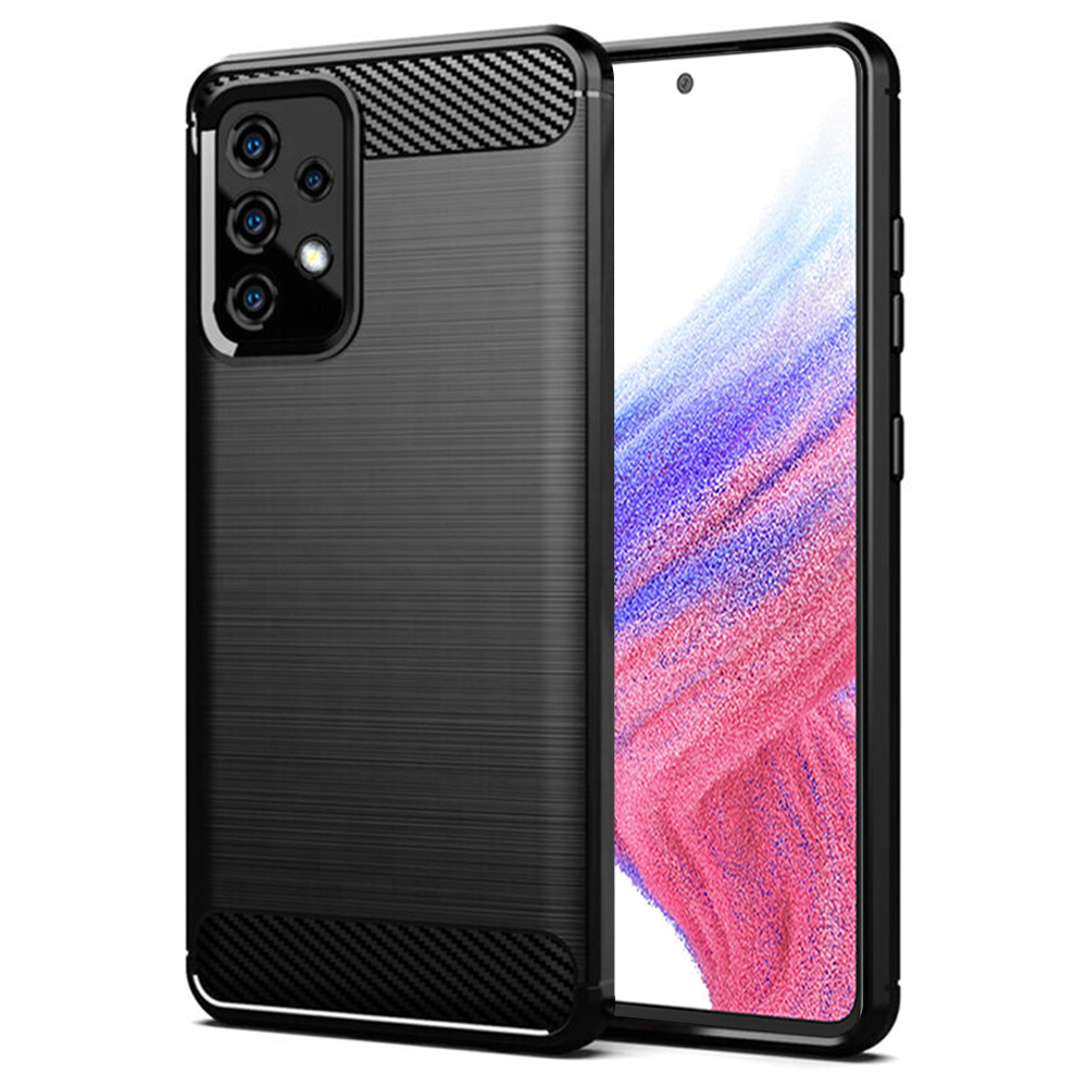 Kryt Samsung Galaxy A53 5G, Armored Carbon černý