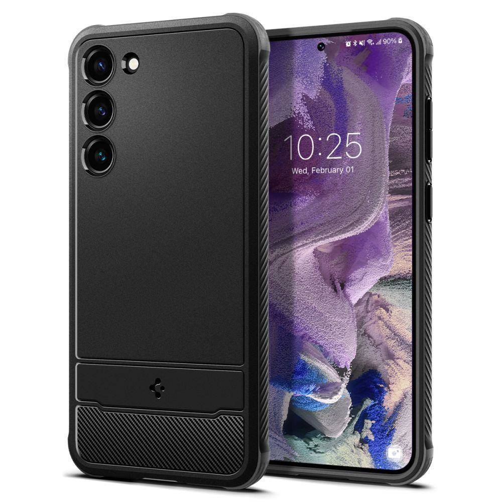 Kryt Samsung Galaxy S23 Spigen Rugged Armor Matte černý