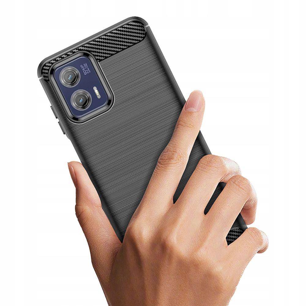 Kryt Motorola Moto G73 5G Tech-Protect TPU Carbon black