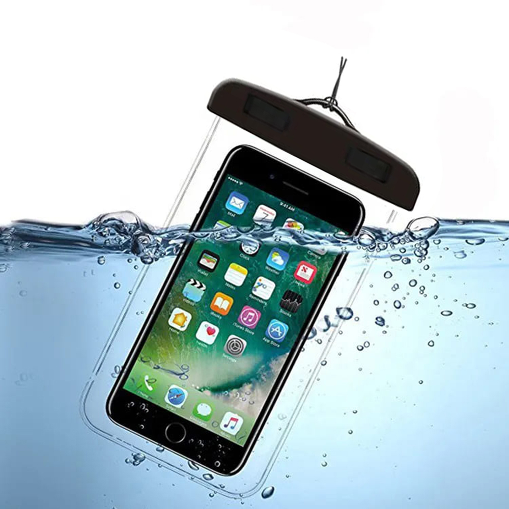 Pouzdro Vodotěsné na telefon 6,5" Techsuit černé