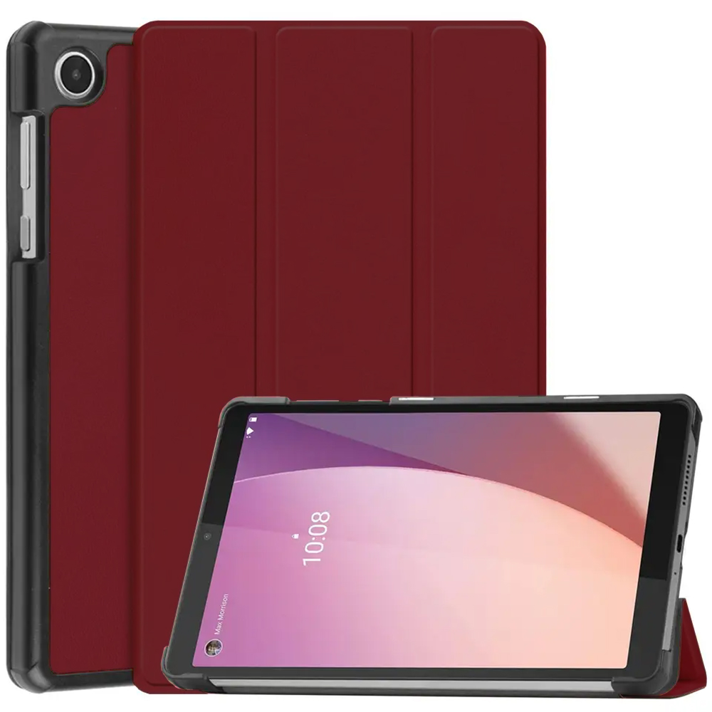Pouzdro pro tablet Lenovo Tab M8 Gen 4 8.0", Techsuit FoldPro burgundy